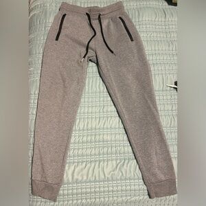 Pure Champ Big Kids Gray Jogger Pants w/pockets&drawstring - size m